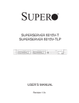 Supermicro SuperServer 6015V-TB