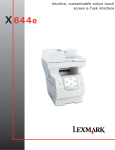 Lexmark X644E Integrated Multifunction Printer