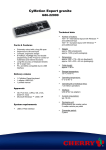 Cherry CyMotion Expert granite, PS2/USB, UK