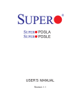 Supermicro Pentium® D Board PDSLA Motherboard