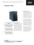 IBM eServer System x3400