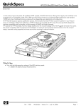 Hewlett Packard Enterprise 300GB 15K rpm Ultra320 Hot Plug SCSI Hard Drive