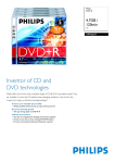 Philips DVD+R DR4S6J05F