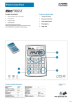 Ibico Calculator 082X