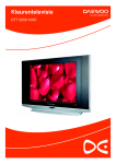 Daewoo DTT-3250 - 32" Real Flat Widescreen TV