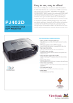Viewsonic PJ402D Digital Projector