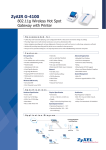 ZyXEL ZyAIR G-4100 802.11g Wireless Hot Spot Gateway with Printer