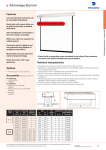 Projecta Advantage Electrol 178x178 cm. Matte White S