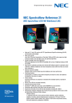 NEC SpectraView Reference 21