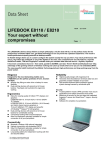 Fujitsu LIFEBOOK E8110
