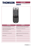 Thomson ROC-3205 3 in 1 Universal Remote Control