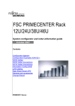 Fujitsu PRIMECENTER Rack 38U
