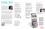 Xerox 500-sheet Feeder, A3, Phaser 5400