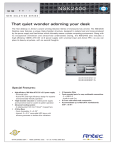 Antec NSK2400 -EC Desktop case 380W