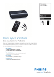 Philips GoGear PAC003 Audio Docking Kit