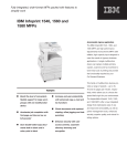 IBM Infoprint 1580 MFP