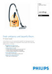 Philips Jewel Vacuum cleaner with bag FC9064/01