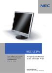 NEC LC19m 19" LCD Display