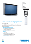 Philips widescreen flat TV 23PF4321