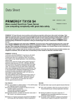 Fujitsu PRIMERGY TX150S4 PD820 2MB 73GB