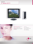 LG 15LW1R 15" LCD TV