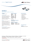 Allied Telesis AT-G8SX GBIC GigaBit Interface Converter