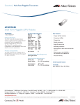 Allied Telesis 1000ZX (LC) SFP, 80km, 1590nm