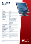 V7 19" LCD Display L19FM