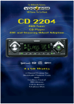 Dayton CD 2204 CD Player / RDS Tuner