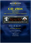 Dayton CD 2104 CD Player / RDS Tuner