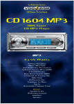 Dayton CD 1604 MP3 CD MP3 Player / RDS Tuner