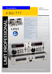 Limit CDJ777 Professional CD Player