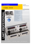 Limit CDJ555 Professional CD Player
