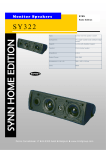 Limit SY322 Synn centr speaker