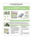 Conceptronic Bluetooth 2.0 USB Adapter, 40M