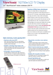 Viewsonic N2750w LCD TV Display