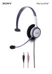 Sony Headsets DR-115DP