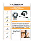 Conceptronic Allround stereo headset
