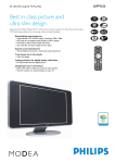Philips 26" LCD HD ready flat TV Pixel Plus 26" Full HD Silver