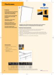 Projecta FlexScreen 145x145 Matte white S 1: