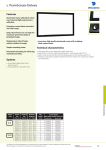Projecta PermScreen Deluxe 147x249 cm Matte White D 16:9
