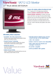 Viewsonic E2 Series VA712 LCD Monitor