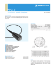 Sennheiser MD 21-U