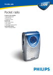 Philips Pocket Radio AE1506