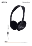Sony Mini HiFi Headphones MDR-201LP