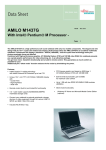 Fujitsu AMILO M widescreen M1437G MN70705 M740 1.73 15.4TFT CV/512G/60G/DVD DL/XPH