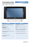 Thomson 32" LCD TV Hi-Pix HDTV 32" Black