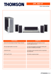 Thomson Home cinema package DPL 680 HT