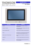 Thomson 32" 16/9 XF 100Hz DVM Virtual III