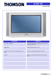 Thomson 28" X-Flat TV